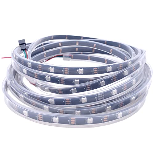 WS2812B 5M 30 LEDs/Pixels/m Individuell adressierbar 150LEDs RGB Schwarz PCB Streifen mit 5050 SMD LEDs Wasserdicht IP67 WS2812B 5M 30 LEDs/Pixels/m Individuell adressierbar 150LEDs RGB Schwarz PCB Streifen mit 5050 SMD LEDs Wasserdicht IP67 von TOPXCDZ