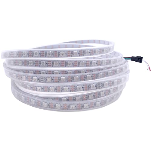WS2812B RGB adressierbare 5M 60 LEDs/Pixels/m 300LEDs Streifen mit 5050 SMD LEDs Wasserdicht in Rohr IP67 WS2812B RGB adressierbare 5M 60 LEDs/Pixels/m 300LEDs Streifen mit 5050 SMD LEDs Wasserdicht in Rohr IP67 von TOPXCDZ