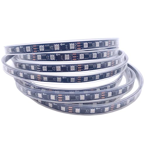 WS2812B WS2813 WS2815 WS2811 RGB Led-streifen Einzeln Adressierbaren 30/60/144pixel/Leds/M Band licht IP30/65/67 DC5V DC12V (WS2811, Schwarze PCB 60led IP67 5M) von TOPXCDZ