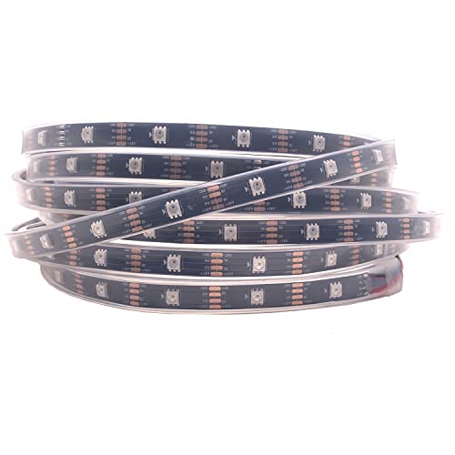 WS2812B WS2813 WS2815 WS2811 RGB Led-streifen Einzeln Adressierbaren 30/60/144pixel/Leds/M Band licht IP30/65/67 DC5V DC12V (WS2815, Schwarze PCB 30led IP67 5M) von TOPXCDZ