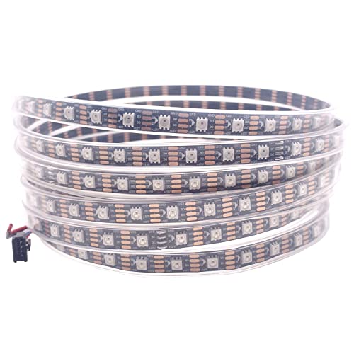 WS2812B WS2813 WS2815 WS2811 RGB Led-streifen Einzeln Adressierbaren 30/60/144pixel/Leds/M Band licht IP30/65/67 DC5V DC12V (WS2815, Schwarze PCB 60led IP67 5M) von TOPXCDZ