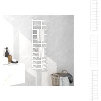 Handtuchhalter - Living Handtuchständer Weiß 24x12x96 cm Stahl Handtuchhalter - Living Handtuchständer Weiß 24x12x96 cm Stahl von TORANA