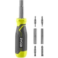 Ryobi RHSDM1101 Mehrzweck-Schraubendreher, 11-in-1-Bit-Set mit ergonomischem Griff Ryobi RHSDM1101 Mehrzweck-Schraubendreher, 11-in-1-Bit-Set mit ergonomischem Griff von TORANA