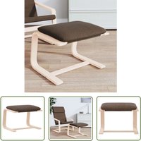 The Living Store Fußhocker Dunkelbraun 51x41x40 cm Stoff - Polsterhocker - Sitzsack - Fußablage - Beistelltisch - Wohnzimmerdeko The Living Store Fußhocker Dunkelbraun 51x41x40 cm Stoff - Polsterhocker - Sitzsack - Fußablage - Beistelltisch - Wohnzimmerdeko von TORANA