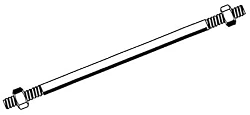 Entretoise filet acier zingué bichromaté 16 x 450 mm + 2 écrous TORBEL - G616452 von TORBEL - TB INDUSTRIE SAS