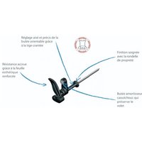 Drehkreuz Marseille aus schwarzem Verbundwerkstoff Torbel L.130 L.Gewinde 90 mm - 94PA406 von TORBEL INDUSTRIE