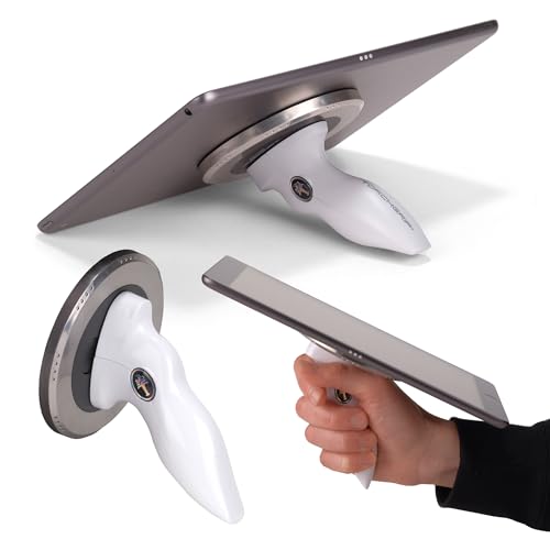 TORCHGRIP Universeller Tablet-Ständer für Schreibtisch, Schoß, Kissen, Bett und Tablet-Griff, kompatibel mit iPad, Samsung und den meisten anderen Tablets, hergestellt in den USA (Weiß/Weiß) TORCHGRIP Universeller Tablet-Ständer für Schreibtisch, Schoß, Kissen, Bett und Tablet-Griff, kompatibel mit iPad, Samsung und den meisten anderen Tablets, hergestellt in den USA (Weiß/Weiß) von TORCHGRIP