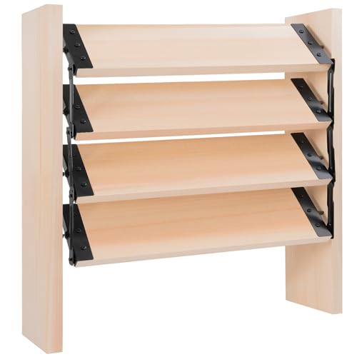 Louvers Bracket Shutter Hardware Kit, Deck Sunblind System, Louvers Hardware Set for Rollos Up to 11 Boards (48'') von TORIBIO