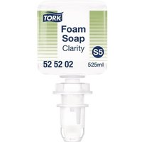 Tork - Schaumseife Premium 525202 525 ml passend für 9000 474 155 parfümfrei, mild, transparent von TORK