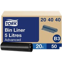 TORK Advanced 204040 Müllsack 5l Kunststoff Schwarz 1000St. von TORK