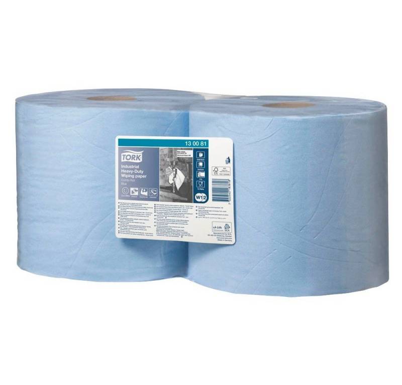 TORK TORK 130081 2x Putztuchrollen Advanced 440 3-lagig Reinigungstuch von TORK