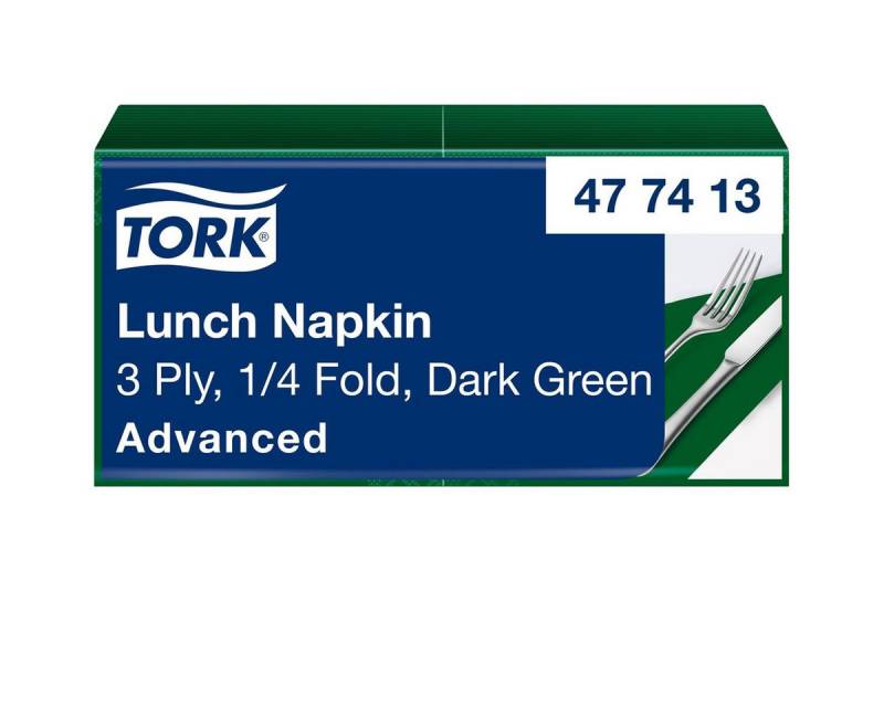TORK Papierserviette TORK 477413 Tork Servietten Dunkelgrün von TORK