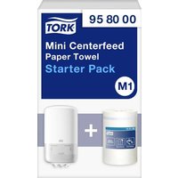 TORK 958000 Elevation Papierhandtuchspender Kunststoff Weiß 1St. von TORK