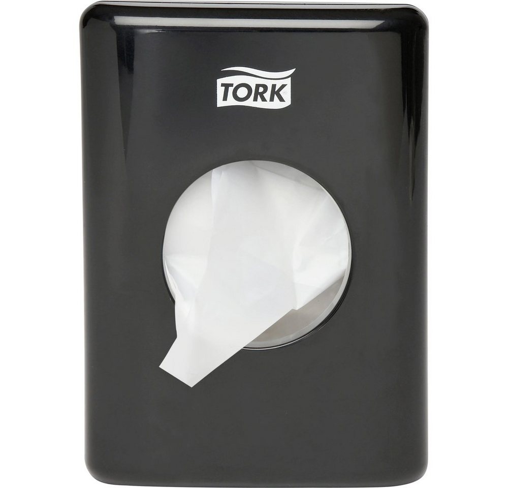 TORK Mülleimer TORK Elevation 566008 Hygienebeutel-Spender Kunststoff Schwarz 1 St von TORK