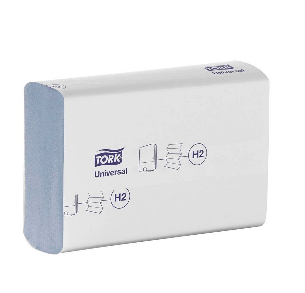 TORK Papierhandtuch 4.740 Papierhandtücher Xpress® Universal 2-lagig - blau, Nassfest, Mit Prägung von TORK