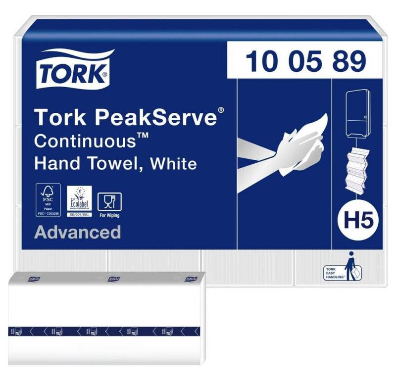 TORK Papierhandtuch PeakServe® Endlos™ Papierhandtücher  H5, Advanced 100589 von TORK