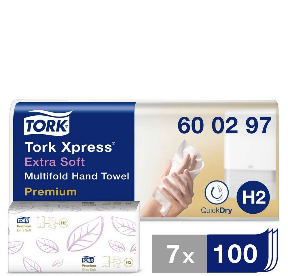 TORK Papierhandtuch Xpress®® Multifold Papierhandtücher H2 Premium von TORK