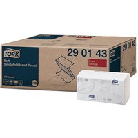 TORK Papierhandtücher 290143 H3 Advanced Zick-Zack-Falzung 2-lagig 3.750 Tücher von TORK