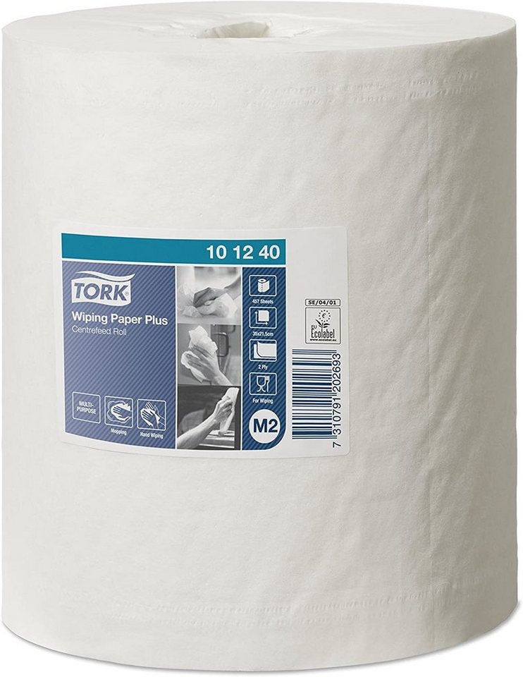 TORK Papierküchenrolle TORK 101240 Mehrzweck-Putzrolle 2-lagig weiß 160 m stark TORK Papierküchenrolle TORK 101240 Mehrzweck-Putzrolle 2-lagig weiß 160 m stark von TORK