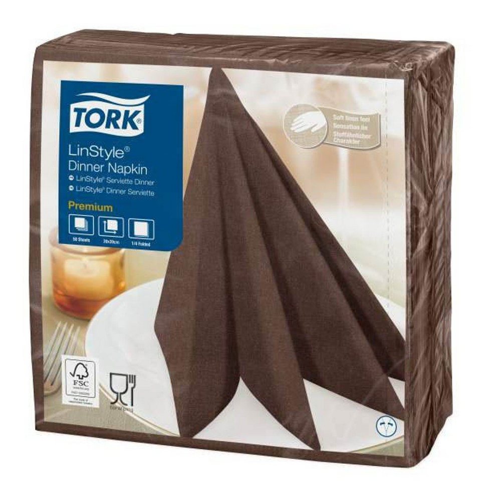 TORK Papierserviette TORK® 478727 LinStyle® Dinnerservietten Premium 1-, 1-lagig von TORK