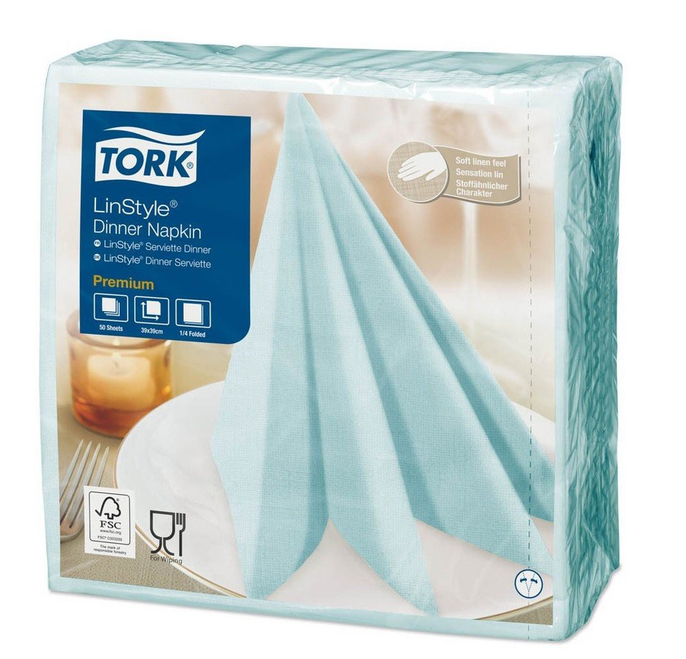 TORK Papierserviette TORK® 478880 LinStyle® Dinnerservietten Premium 1-, 1-lagig von TORK