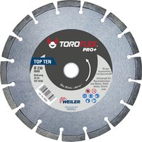 TOROFLEX Diamanttrennscheibe, Ø 115 mm, Zubehör für: Winkelschleifer - silberfarben von TOROFLEX