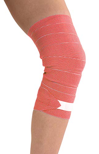 TOROS-GROUP Medizinischer elastischer Verband mit Textilverschluss 2 PACK Orange 3m*8cm TOROS-GROUP Medizinischer elastischer Verband mit Textilverschluss 2 PACK Orange 3m*8cm von TOROS-GROUP