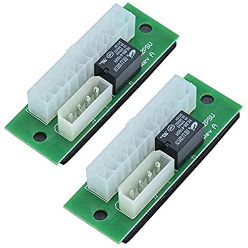 TORR 2er-Pack Mehrfachnetzteil-Adapterrelais für Dual Triple Add PSU Eth Ethereum Mining Plattform von TORR