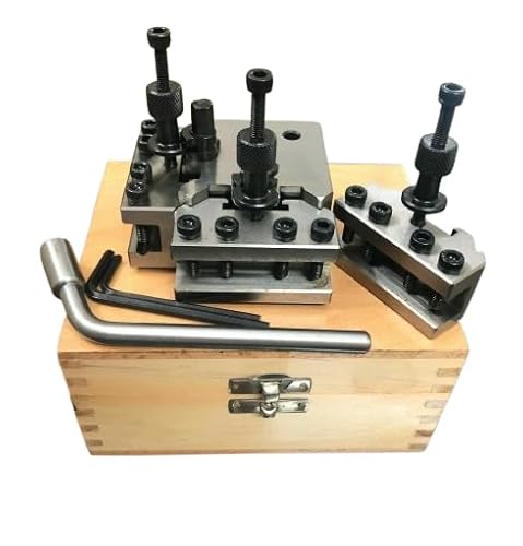 4-teiliges Set T37 Schnellwechsel-Werkzeugpfosten Mifords ML7 Holzkiste - Amz703 von TORRENS