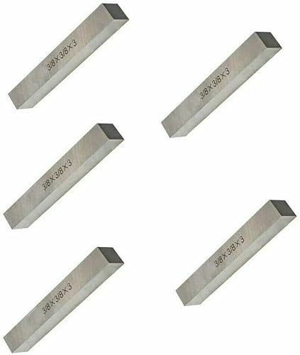 5-teiliges HSS-Vierkantwerkzeug-Bit-Set, 9,5 mm x 75 mm, M2-Güteklasse Amz430 von TORRENS