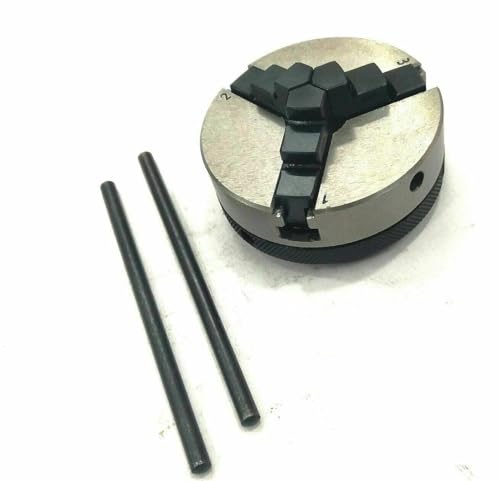 50 mm 3-Backen, selbstzentrierend, wendbar, Mini-Drehfutter-Gewinde, M16X1-Amz582 von TORRENS