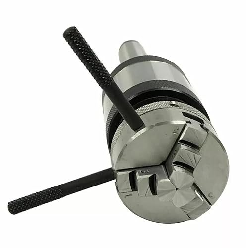 Amz447 Drehfutter mit 3 Backen, selbstzentrierend, 50 mm, mit drehbarem Zentrum, Mt 4 Gewinde, 14 x 1 von TORRENS