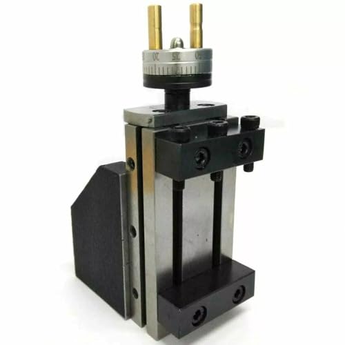Amz86 Mini-Vertikalschieber, 90 x 50 mm, Zwei-Griff-Fräsdrehmaschine von TORRENS