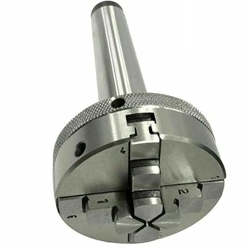 Selbstzentrierendes Bohrfutter mit 4 Backen, 50 mm, mit Mt 3-Schaft-Gewinde, 14 x 1-Amz485 von TORRENS
