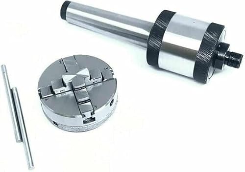 Selbstzentrierendes Bohrfutter mit 4 Backen, 65 mm, mit drehbarem Zentrum, Mt 1 Gewinde, 14 x 1-Amz155 Selbstzentrierendes Bohrfutter mit 4 Backen, 65 mm, mit drehbarem Zentrum, Mt 1 Gewinde, 14 x 1-Amz155 von TORRENS