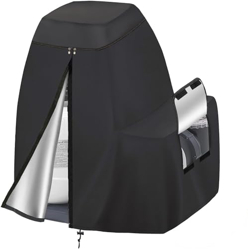 Sandfilterpumpenabdeckung für Intex Krystal Clear – Schwarz 600D wasserdichtes Oxford-Gewebe Poolfilterabdeckung von TORUTA