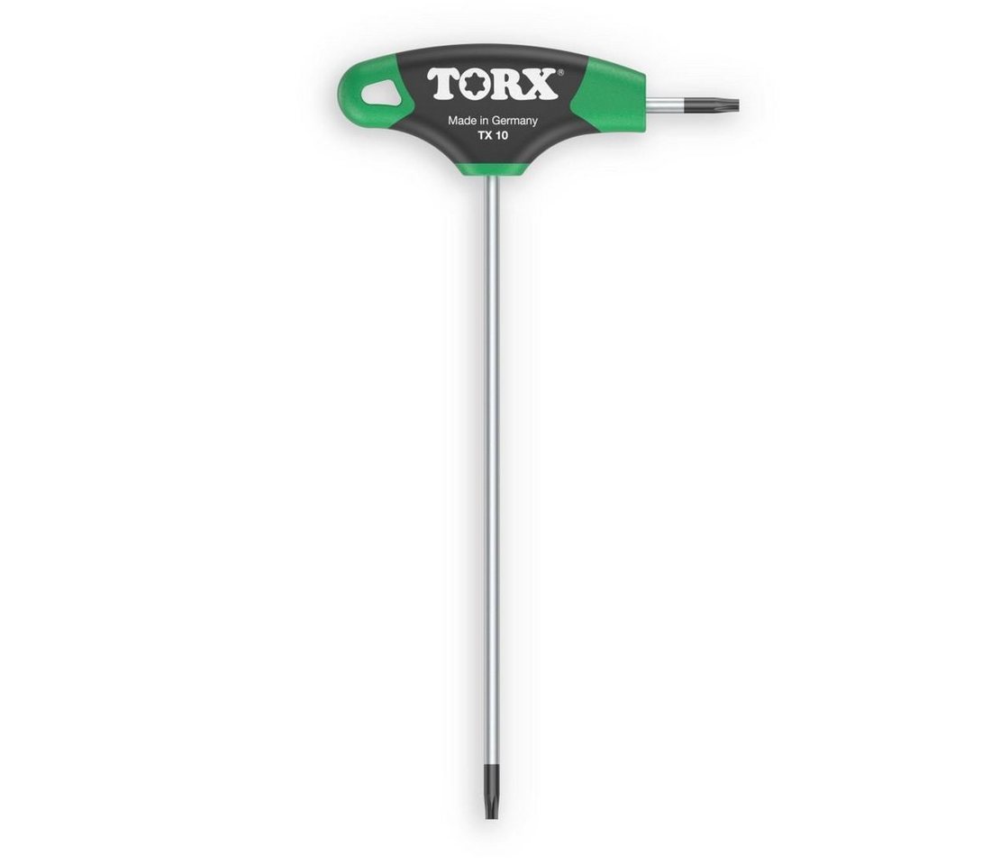 TORX Torxschlüssel TX9-TX40 Winkelschraubendreher mit T-Griff, Duplex Griff, Force Up, Black Tip von TORX