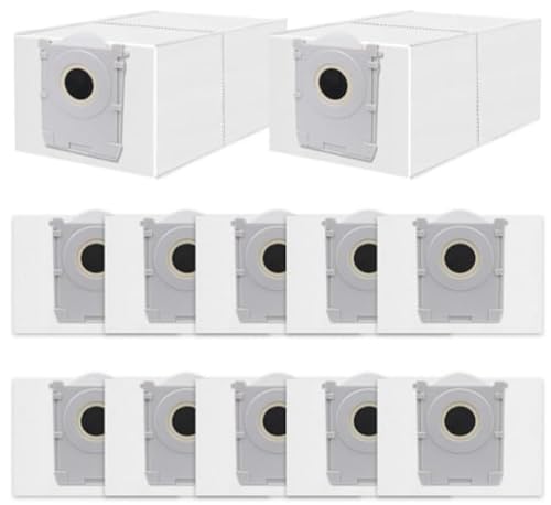 12 Stück Staubbeutel für ECOVACS DEEBOT X8 PRO Omni/ X9 PRO Omni/ T50 PRO/ T50 MAX/ T80 Omni Roboter Saugroboter, Ersatzbeutel Zubehörset, 3.5L Kapazität Staubsaugerbeutel Ersatzteile 12 Stück Staubbeutel für ECOVACS DEEBOT X8 PRO Omni/ X9 PRO Omni/ T50 PRO/ T50 MAX/ T80 Omni Roboter Saugroboter, Ersatzbeutel Zubehörset, 3.5L Kapazität Staubsaugerbeutel Ersatzteile von TOSAVGA