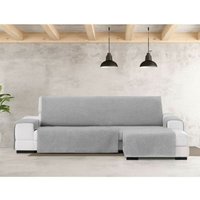 Toscohome - Sofabezug 240 cm für Sofa mit rechter Halbinsel Farbe grau - Valeria von TOSCOHOME