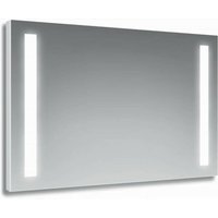 Spiegel 100x70 cm mit polierten LED-Streifen - Halifax von TOSCOHOME