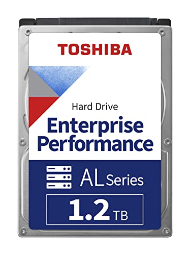 TOSHIBA AL14SEB120N 1.2TB 10K 2.5 Zoll SAS 12Gb/s 10500RPM 128MB 512n AL14 Enterprise HDD für Dell HP Lenovo Supermicro Server Festplatte TOSHIBA AL14SEB120N 1.2TB 10K 2.5 Zoll SAS 12Gb/s 10500RPM 128MB 512n AL14 Enterprise HDD für Dell HP Lenovo Supermicro Server Festplatte von TOSHIBA