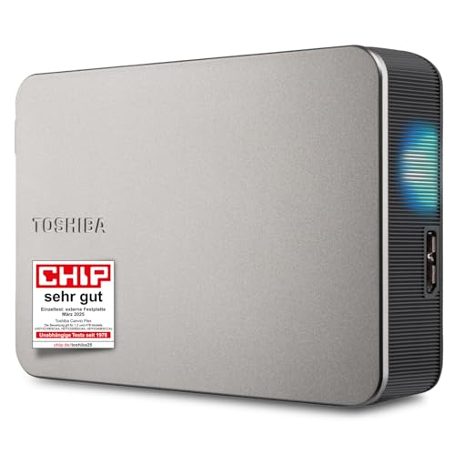 TOSHIBA Canvio Flex 4TB HDD 5000MB/s Canvio Flex USB 3.2 Gen1 Plata Compacto TOSHIBA Canvio Flex 4TB HDD 5000MB/s Canvio Flex USB 3.2 Gen1 Plata Compacto von TOSHIBA