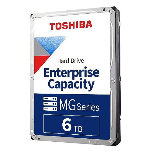 Toshiba 18TB Enterprise Internal Hard Drive – MG Series 3.5' SATA HDD Mainstream Server And Storage, 24/7 Reliable Operation, Hyperscale And Cloud Storage (MG08ACA16TE) von TOSHIBA