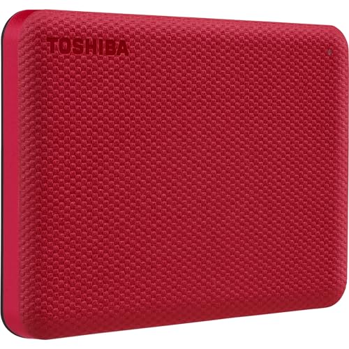Toshiba Canvio Advance 2.5" 2TB USB 3.1 Rojo Rugged Toshiba Canvio Advance 2.5" 2TB USB 3.1 Rojo Rugged von TOSHIBA