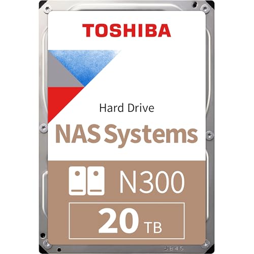 TOSHIBA N300 NAS Systems 20TB, Bulk von TOSHIBA