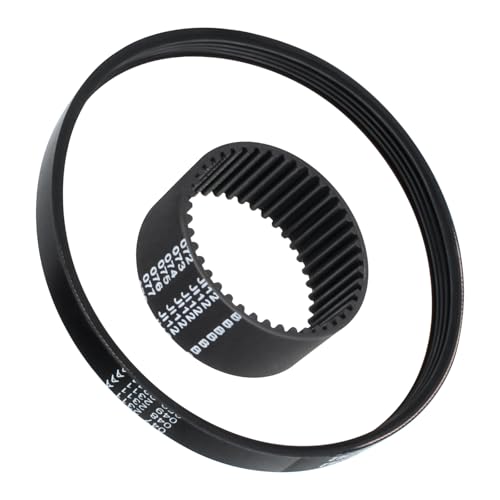 TOSRWGLL Antriebsriemen-Set, Ersatz für Earthwise elektrische Schneeschaufel SN70016 SN74014, inklusive großem Schlangenriemen und kleinem Motorzahn-Antriebsriemen von TOSRWGLL