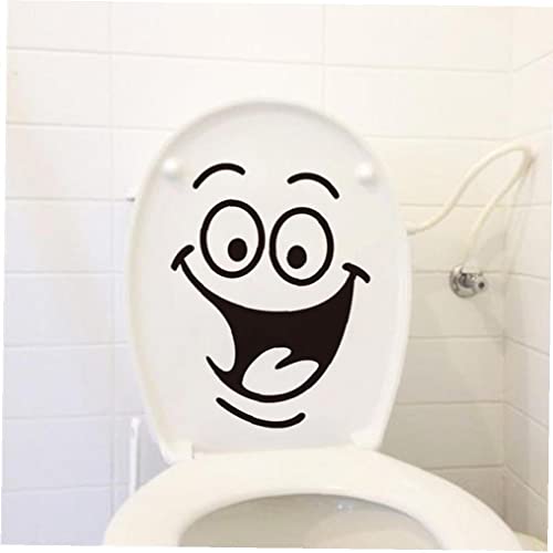 1 Stück Lächeln Gesicht Groß Mund Lachen Toilette Aufkleber Diy Möbel Dekoration Wandtattoos Kühlschrank Waschmaschine Aufkleber Badezimmer Auto von TOSSPER