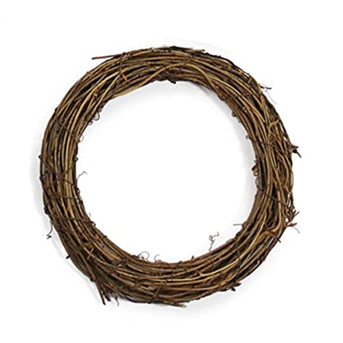 TOSSPER 1pc Rattan Kranz Ring Vögel Ständer Ring Rattan Rebe Zweig Kranz Hoop Für Tür-Party-Wand-dekor-hängen TOSSPER 1pc Rattan Kranz Ring Vögel Ständer Ring Rattan Rebe Zweig Kranz Hoop Für Tür-Party-Wand-dekor-hängen von TOSSPER
