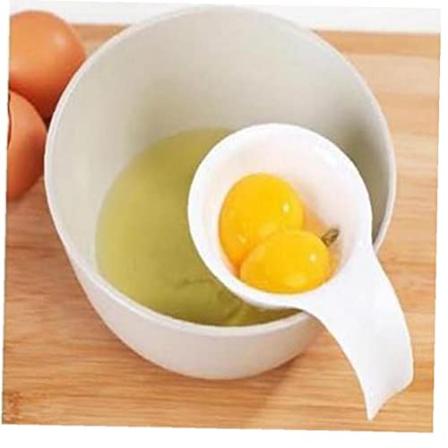 TOSSPER Ei Yolk White Separator Ei Sieb Trenner Kunststoff Ei Filter Halter Küchenwerkzeuge von TOSSPER