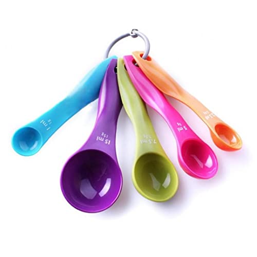 TOSSPER Messung Löffel, Genaue Messlöffel Skala Messung Löffel Esslöffel Teelöffel Gram Scoop Haushaltstools von TOSSPER